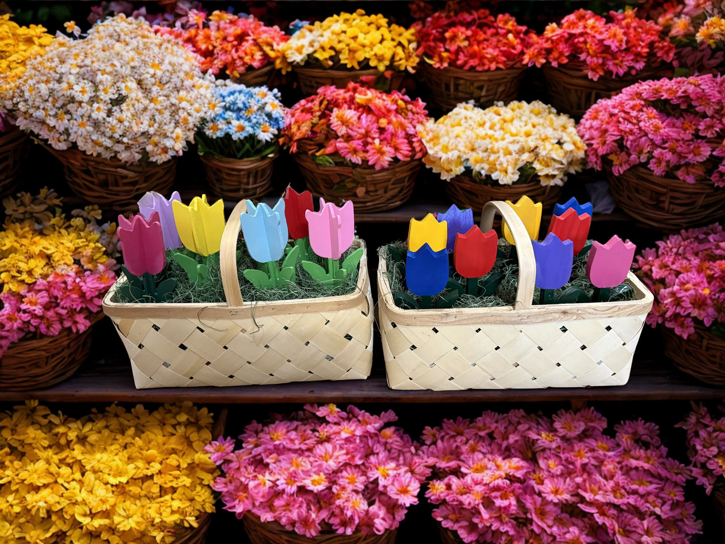 Basket of flowers