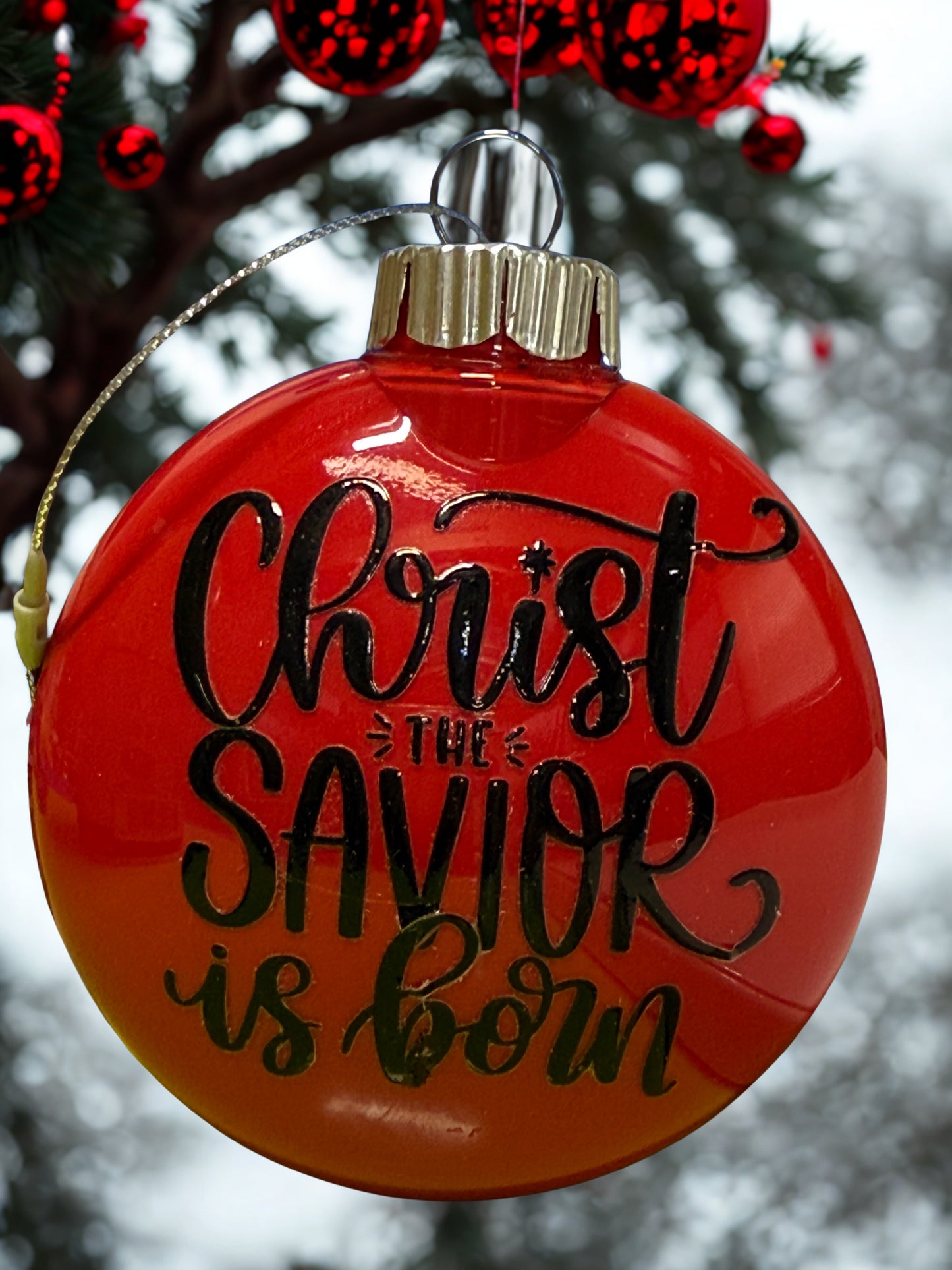 Christmas Ornament - Christian