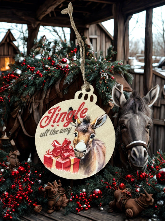 Christmas Ornament - Donkey