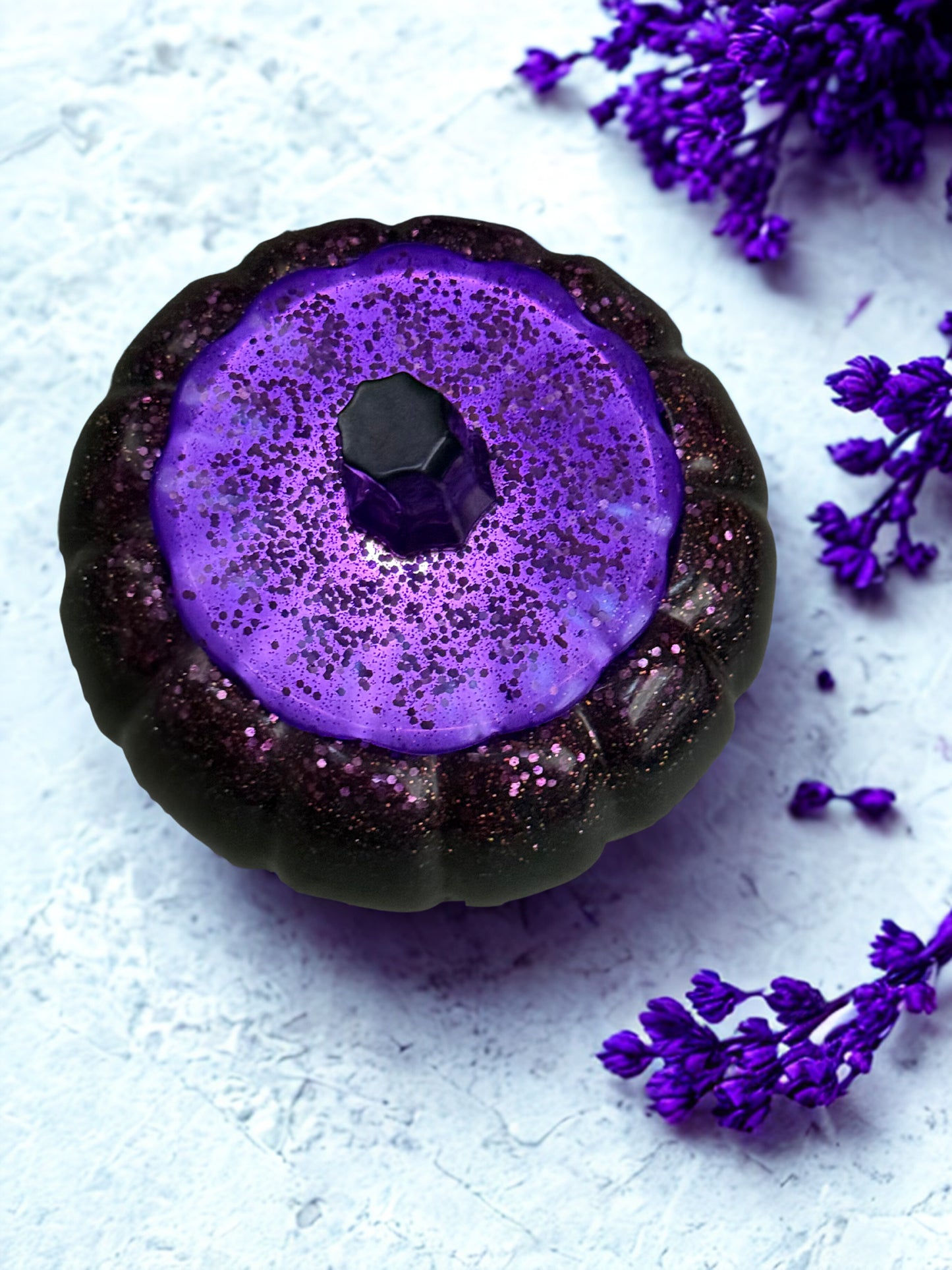 Pumpkin - Black and Purple