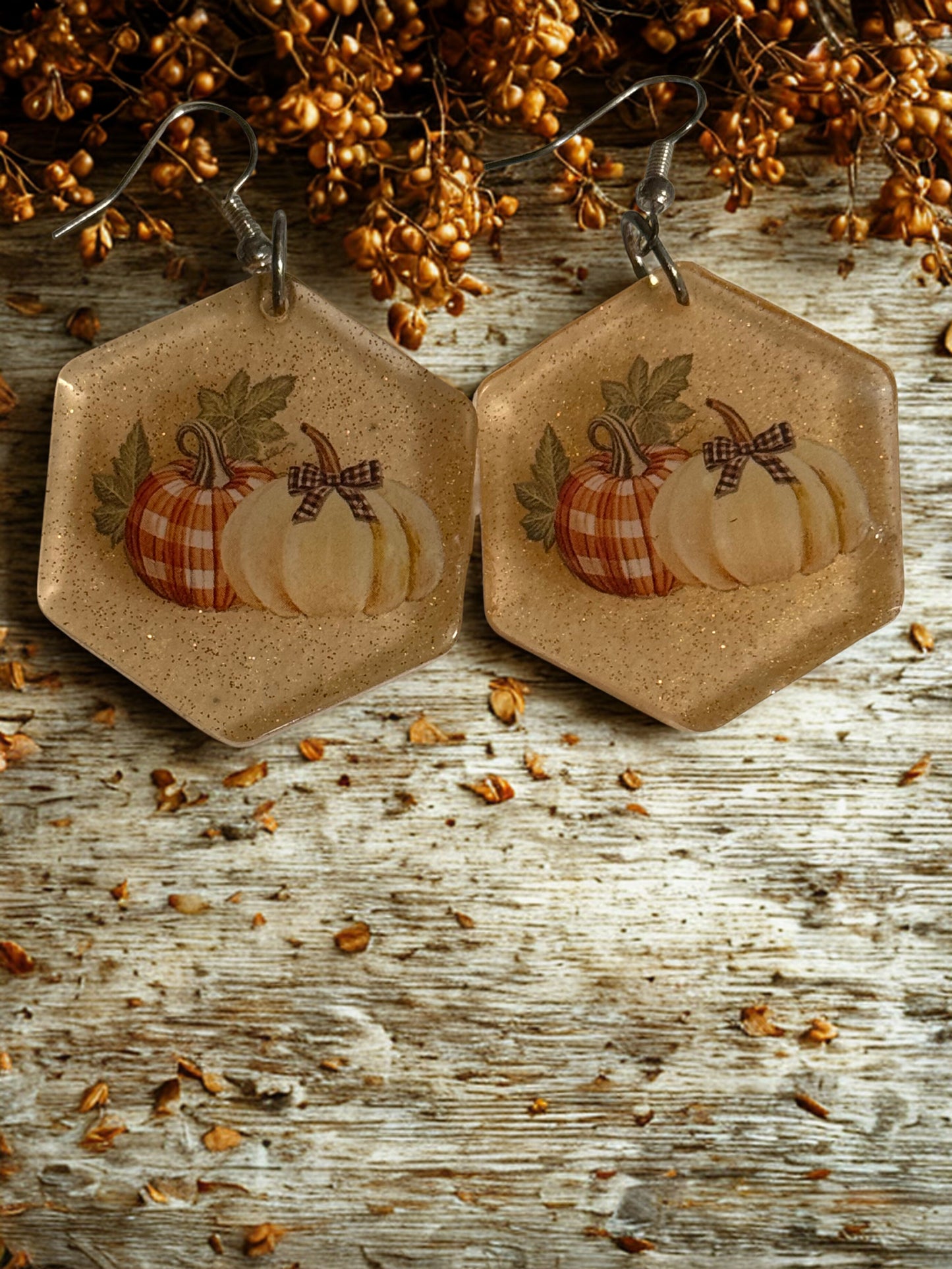 Earrings - Pumpkins