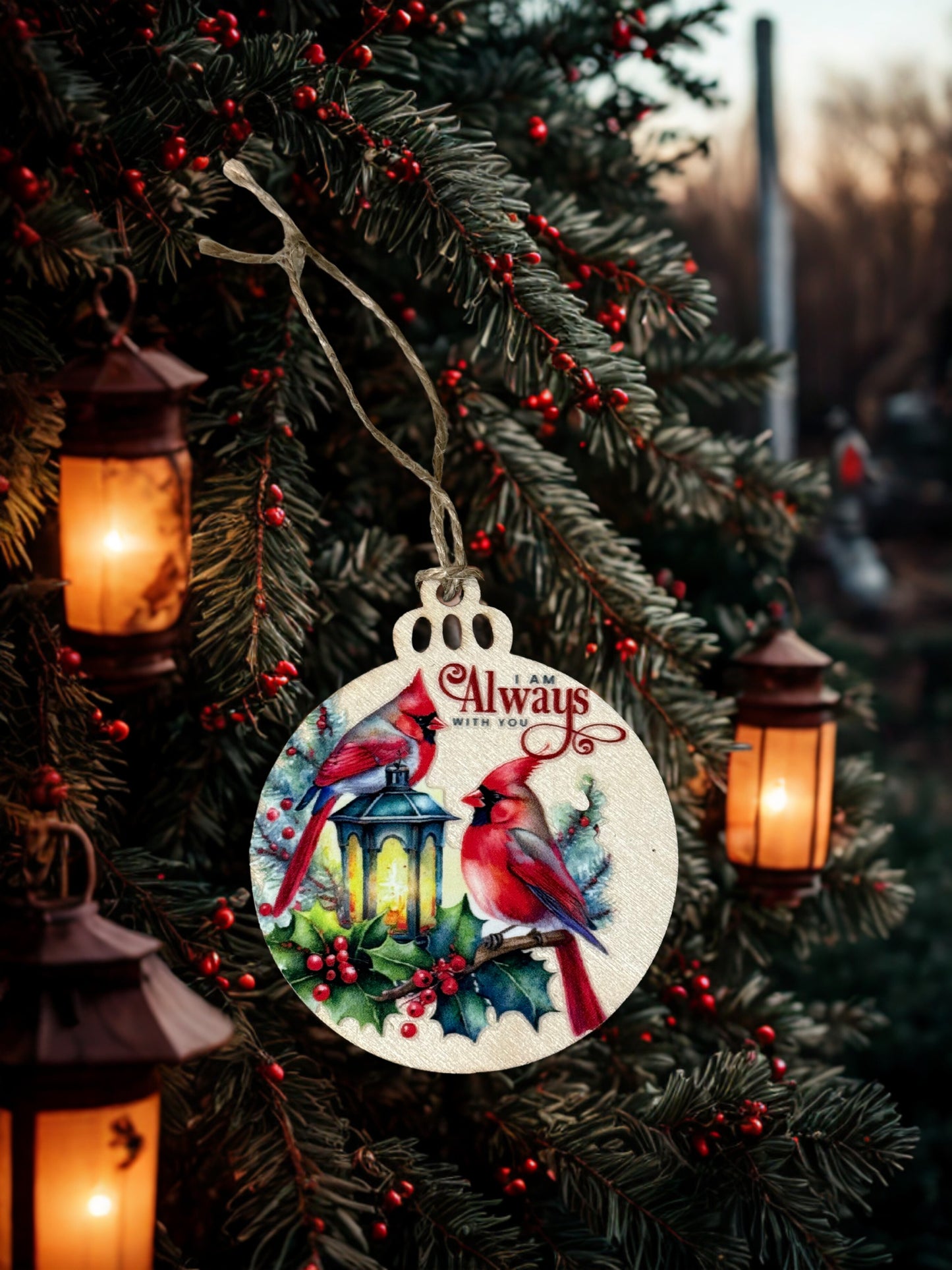 Christmas Ornament - Cardinals
