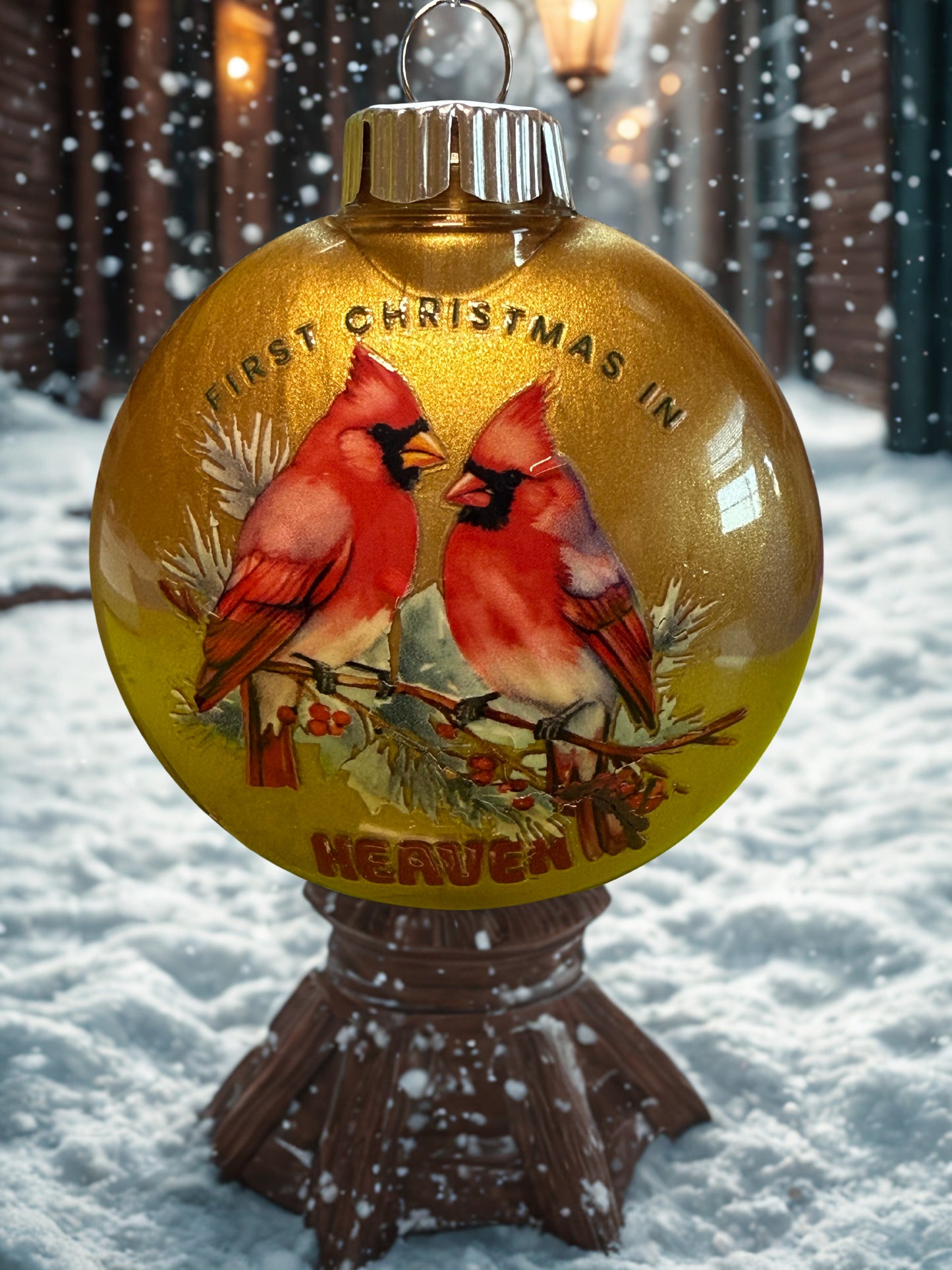 Christmas Ornament - Cardinals