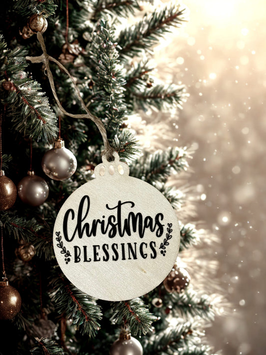 Christmas Ornament - Blessings
