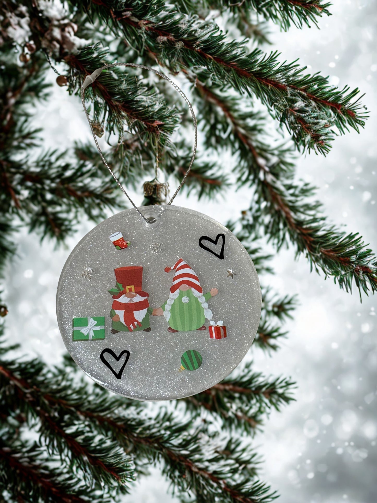 Christmas Ornament - gnomes