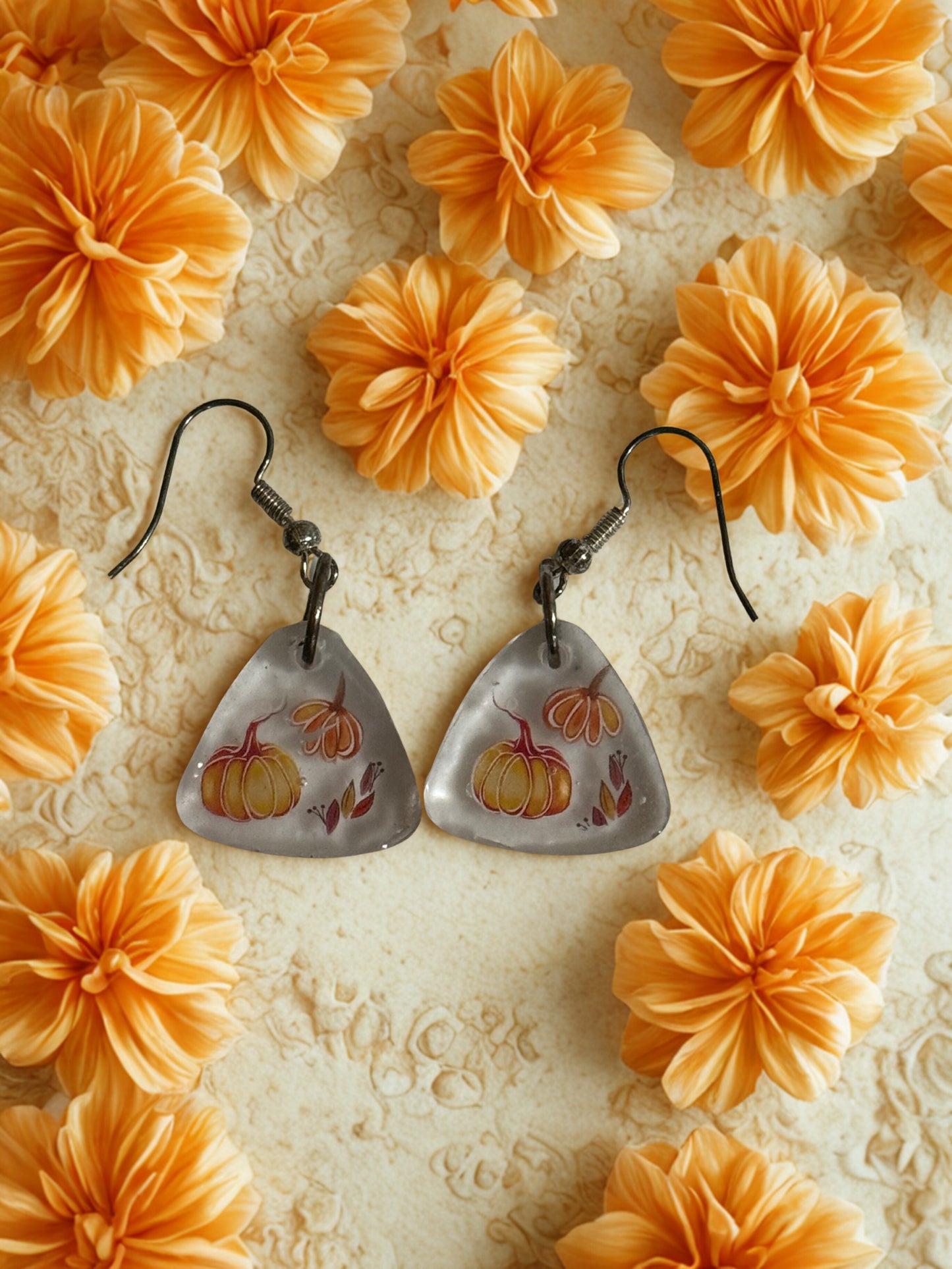 Earrings - Pumpkins