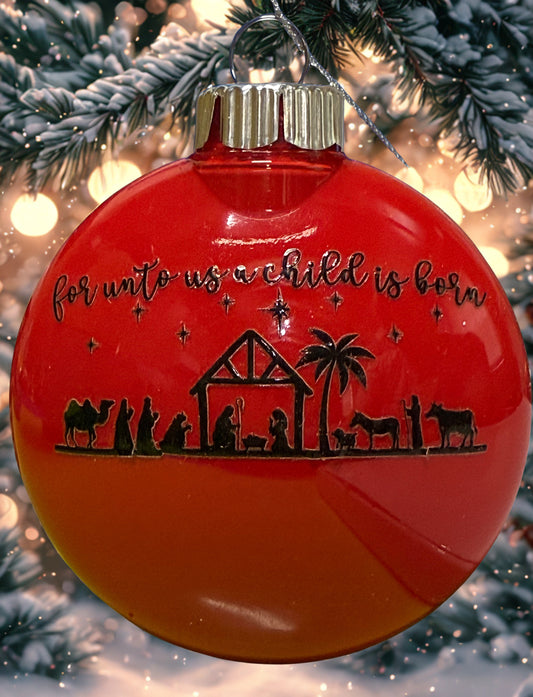 Christmas Ornament - Christian