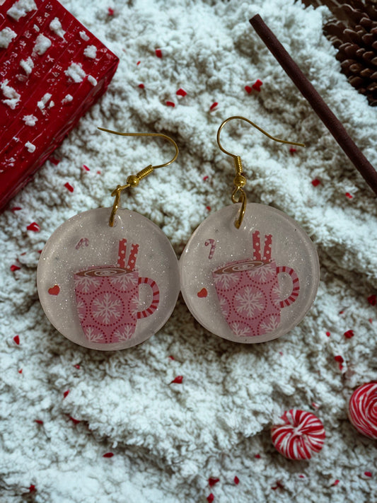 Earrings - Winter Cocoa