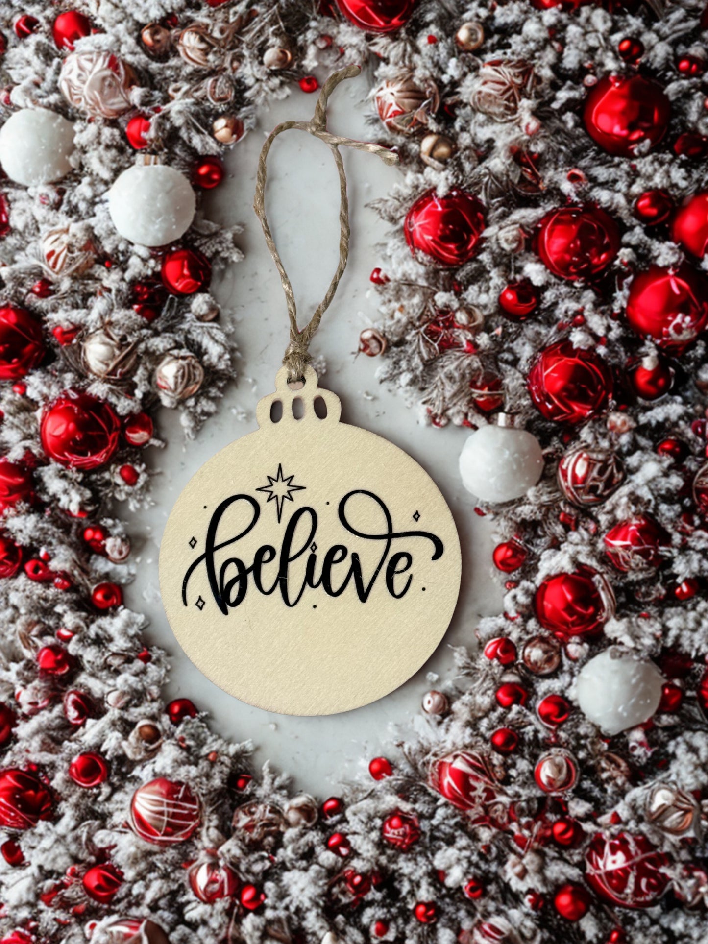 Christmas Ornament - Believe
