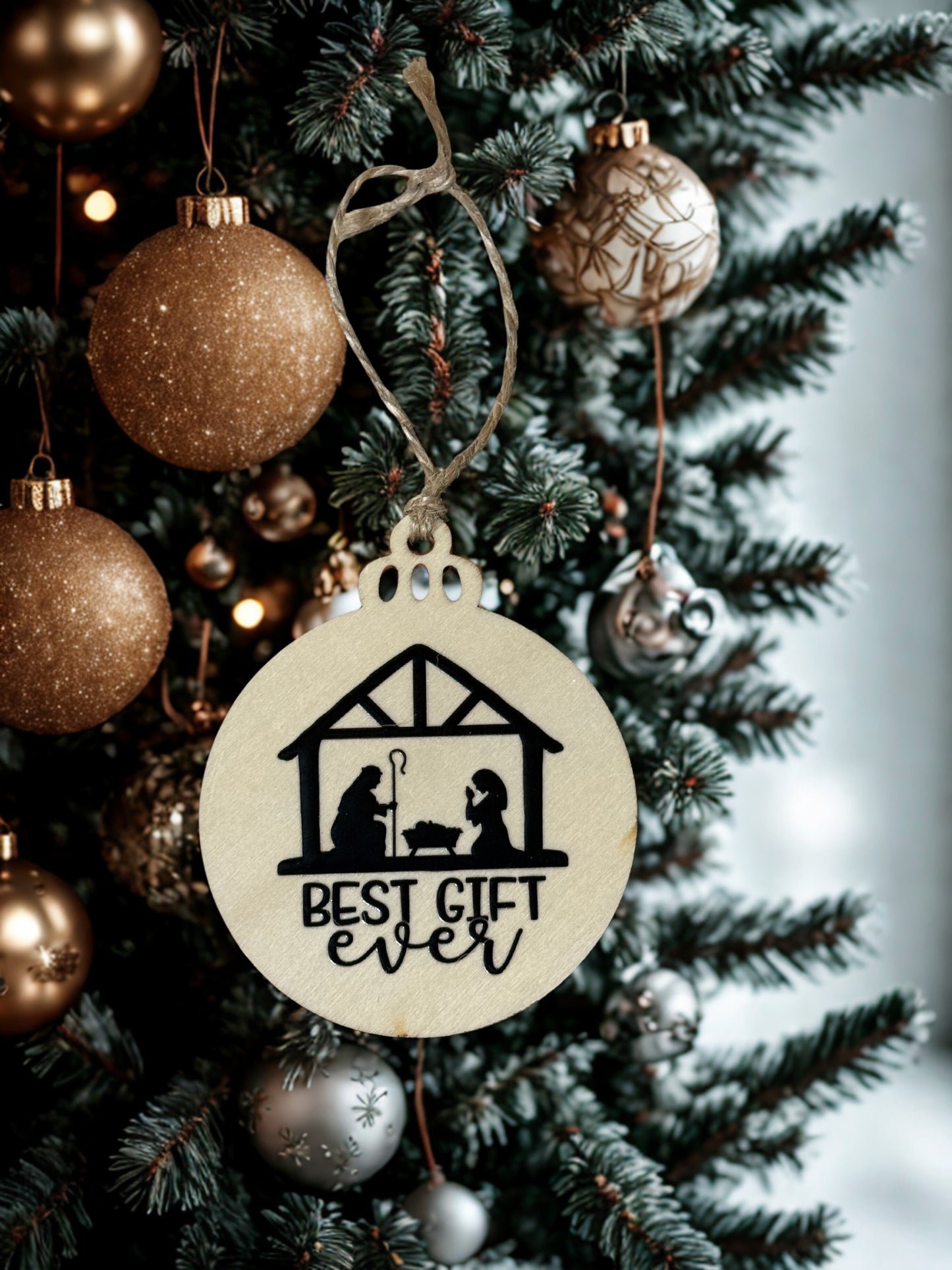 Christmas Ornament - Christian