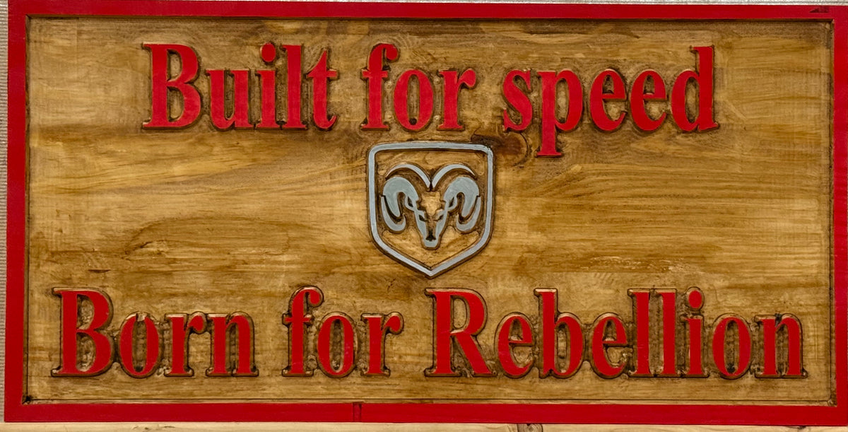 Dodge Wooden Sign