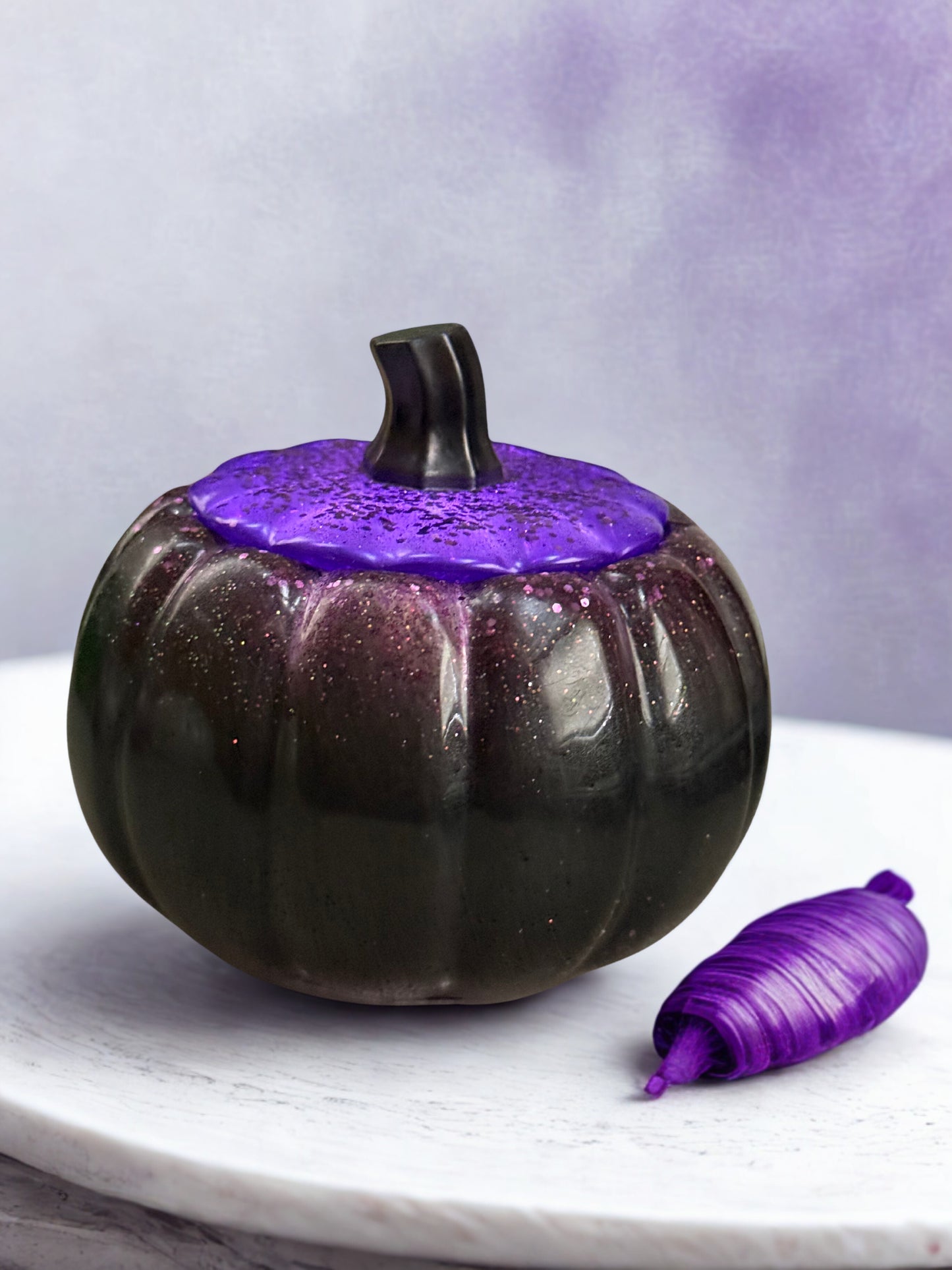 Pumpkin - Black and Purple
