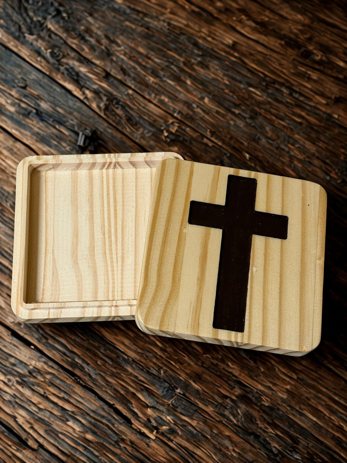 Christian Cross 5x5 box